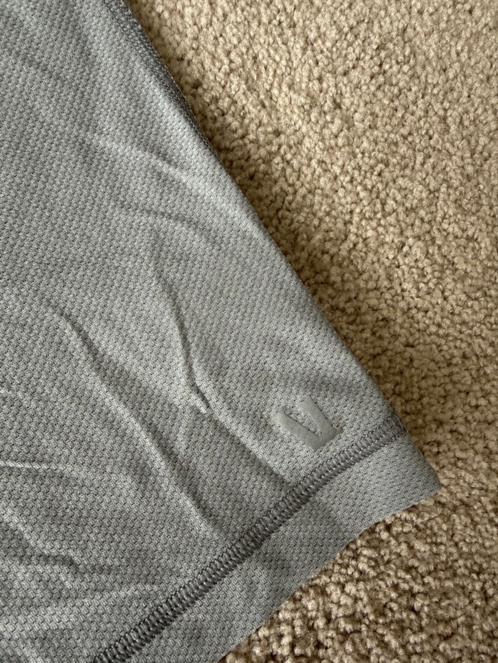 Vuori Grandview Tech Athletic Short Sleeve Grey T Shirt - Picture 4 of 8